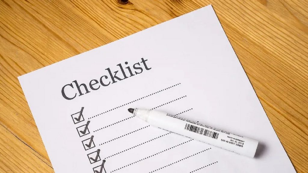 Non-Allowable Checklist For Home Shifting