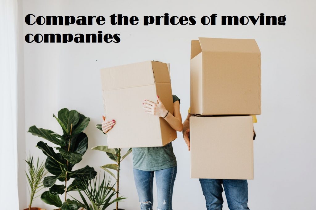 compare prices of moving companies 